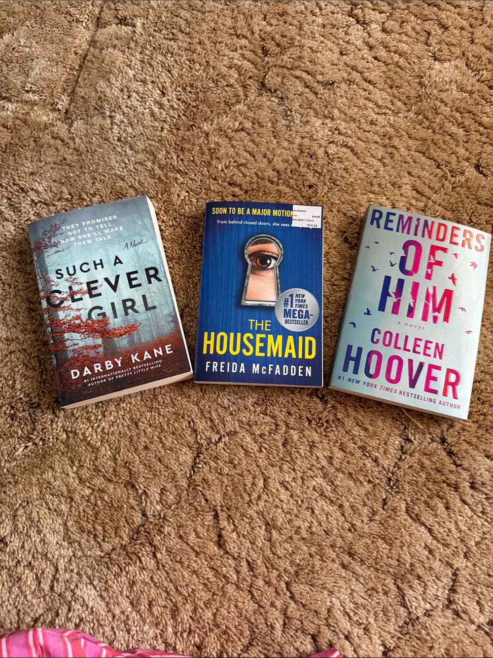 The Housemaid, Such a clever girl, and reminders of him bundle